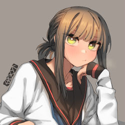 This is a pixiv picture whose title is 秘書艦殿.