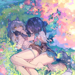 This is a pixiv picture whose title is 小猫咪生来就是要被吃掉滴！.