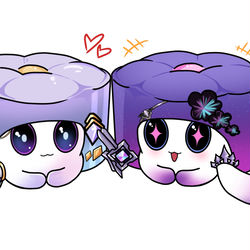 This is a pixiv picture whose title is nya nya.