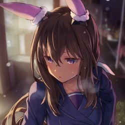 This is a pixiv picture whose title is 待って.