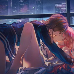 This is a pixiv picture whose title is 房间.