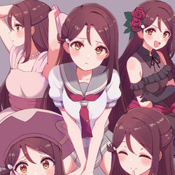 This is a pixiv picture whose title is 桜内梨子ちゃん！.