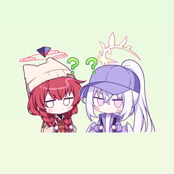 This is a pixiv picture whose title is (ᓀ‸ᓂ)×2.