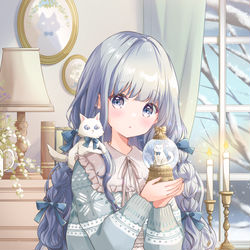 This is a pixiv picture whose title is スノードーム.