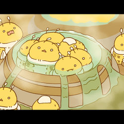 This is a pixiv picture whose title is おんせん.