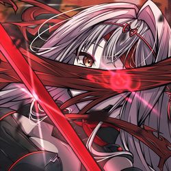 This is a pixiv picture whose title is 薔花.
