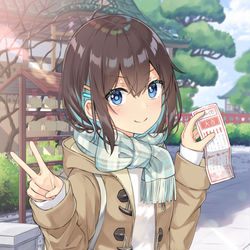 This is a pixiv picture whose title is 大吉.