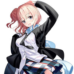 This is a pixiv picture whose title is 由比ヶ浜結衣.