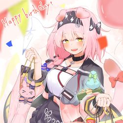 This is a pixiv picture whose title is HBDGG-chan.