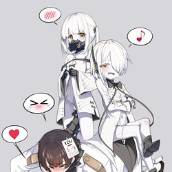 This is a pixiv picture whose title is 【ブルアカ】 アイン, ソフ, オウル.