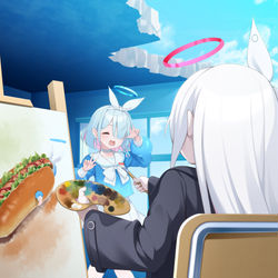 This is a pixiv picture whose title is 可愛く描けてますかプラナちゃん？.