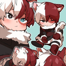 This is a pixiv picture whose title is 【腐】轟出まとめ（女体化あり）⑨.