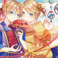 This is a pixiv picture whose title is 2024年描き初め.