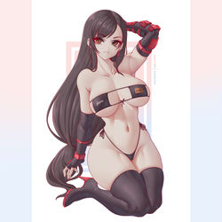 This is a pixiv picture whose title is Tifa.