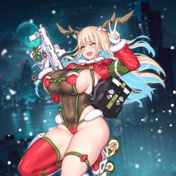 This is a pixiv picture whose title is MERRY☆CHRI☆UVER.