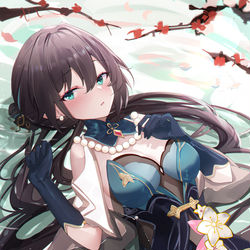 This is a pixiv picture whose title is 阮·梅.
