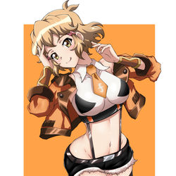 This is a pixiv picture whose title is 2024年描き初め絵【立花響!】.