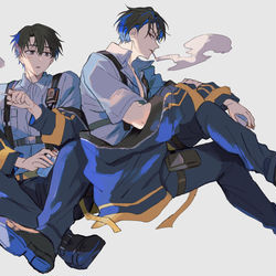 This is a pixiv picture whose title is いぬかいさんlog.
