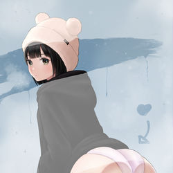 This is a pixiv picture whose title is 新年の挨拶に来たよー.
