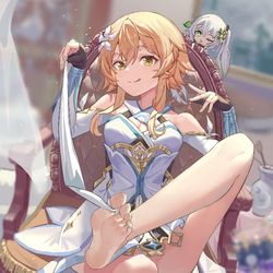 This is a pixiv picture whose title is 荧.