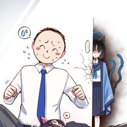 This is a pixiv picture whose title is 杏山カズサは甘えたい。.