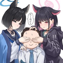 This is a pixiv picture whose title is カズサとキキョウ.