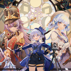 This is a pixiv picture whose title is The magic of movie.