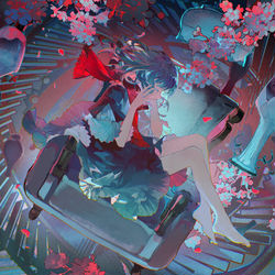 This is a pixiv picture whose title is 螺旋周回軌道.