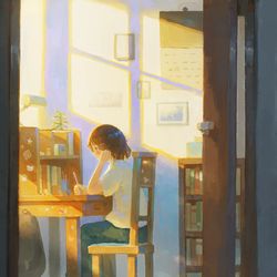 This is a pixiv picture whose title is 無題.