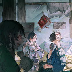 This is a pixiv picture whose title is 凪の日.
