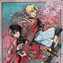 This is a pixiv picture whose title is 富嶽百景グラフィアトル.
