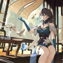 This is a pixiv picture whose title is Ruan Mei.