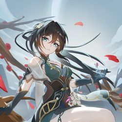 This is a pixiv picture whose title is ルアン・メェイ.