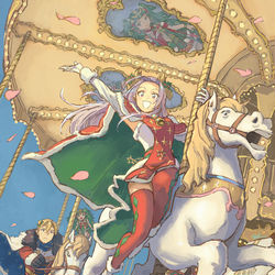 This is a pixiv picture whose title is Carousel.