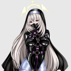 This is a pixiv picture whose title is ボンデージサクラコ様.
