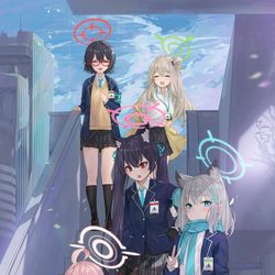 This is a pixiv picture whose title is 対策委員会.