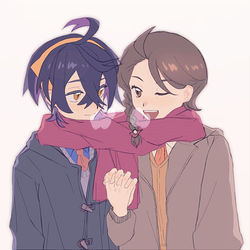 This is a pixiv picture whose title is スグアオ①.