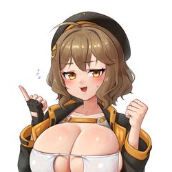 This is a pixiv picture whose title is 아니쮸.