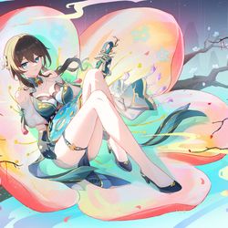 This is a pixiv picture whose title is 阮·梅.