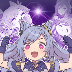 This is a pixiv picture whose title is 【原神】こくせい６.