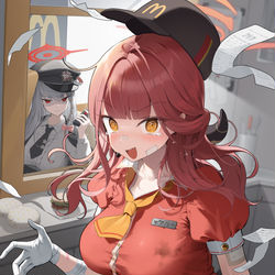 This is a pixiv picture whose title is 陸八魔アル.