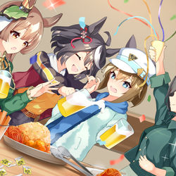 This is a pixiv picture whose title is 新年カウントダウン.