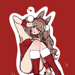 This is a pixiv picture whose title is 安心院アンジェリーナふわふわデカデカアクキー.