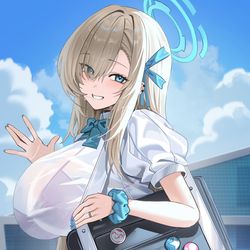 This is a pixiv picture whose title is 一之瀬アスナ.