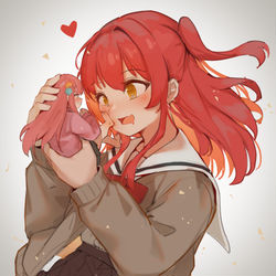 This is a pixiv picture whose title is ひとくちだけ.