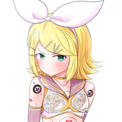 This is a pixiv picture whose title is 鏡音リン.