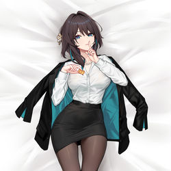 This is a pixiv picture whose title is 阮梅总裁OL.
