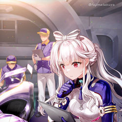 This is a pixiv picture whose title is 点検は欠かせない！.