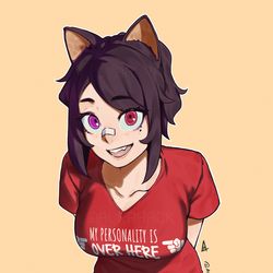 This is a pixiv picture whose title is 👉 私の個性はここだ 👈.