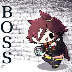 This is a pixiv picture whose title is ウオッカ.
